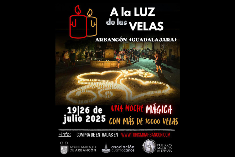 Lee más sobre el artículo A la luz de las velas 2025 en Arbarcón: Magia y romanticismo